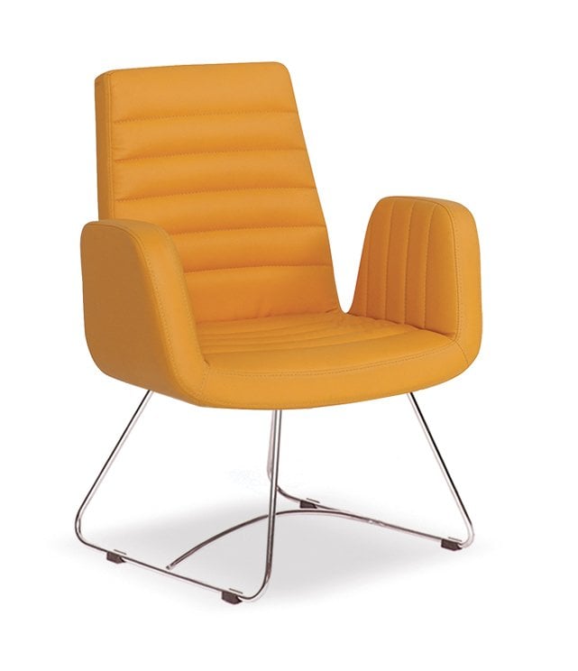 New Spectrum Misafir Koltuğu Krom Tel Ayaklı