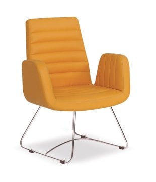 New Spectrum Misafir Koltuğu Krom Tel Ayaklı