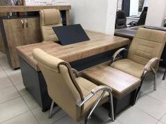 AB Nefes Ofis Büro Masa ve Koltuk Makam Takımı