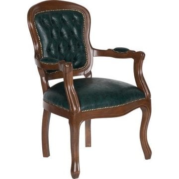 AB İtalyan Mdf Masa Ahşap Lükens Koltuklu Chester Oturma Gruplu Tam Takım Makam Odası