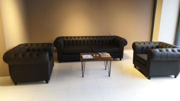 AB İtalyan Mdf Masa Ahşap Lükens Koltuklu Chester Oturma Gruplu Tam Takım Makam Odası