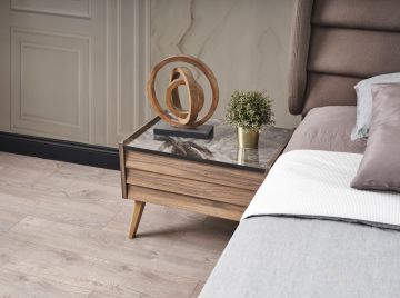 Klas Modern Bazalı Yatak Odası Takımı