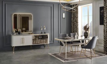 Asel Modern Yemek Odası Takımı