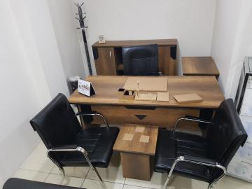 AB Karizma Koltuklu Masa Ofis Büro Mağaza Şef Personel Çalışma Masa Tam Takımı 160 Cm