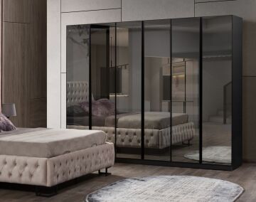 Elit Modern Bazalı Yatak Odası Takımı