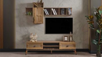 Vera Ceviz Modern Yemek Odası Takımı