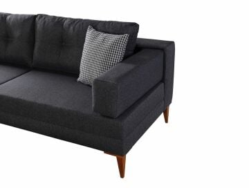 Sistina Lüks Sofa Puflu Koltuk Takımı 3-3-1