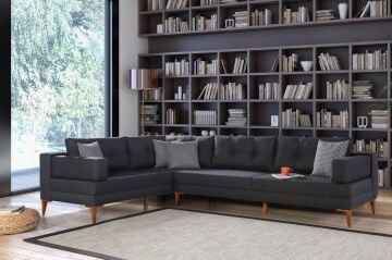 Sistina Lüks Sofa Puflu Koltuk Takımı 3-3-1