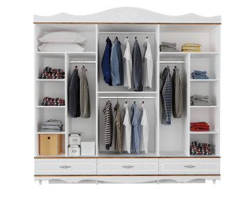 Safir Deluxe Mdf Country Yatak Odası Takımı Ss