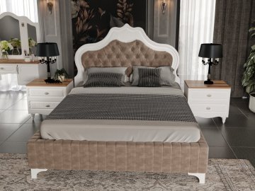 Safir Deluxe Mdf Country Yatak Odası Takımı Ss