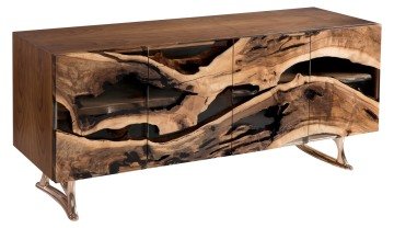 Lara Ofis Masası Doğal Ağaç Office Table 200X90