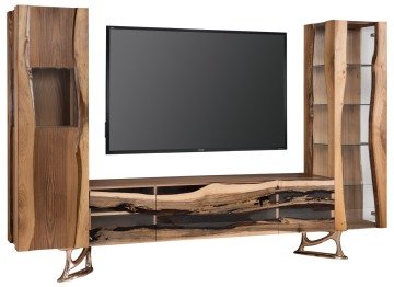 Lara Ofis Masası Doğal Ağaç Office Table 200X90