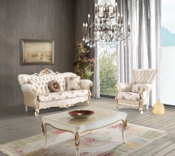 Şehzade Klasik Koltuk Takımı Ds 3+3+1+1 Orta Sehpa Hediyeli