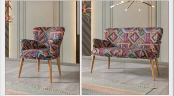 Desen Çay Seti Koltuk Takımı Salon Balkon Takımı 2+1+1