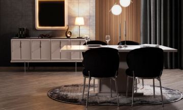 İnci Modern Yemek Odası Takımı
