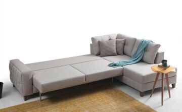 Özge Köşe Yataklı Sandıklı Koltuk Takımı