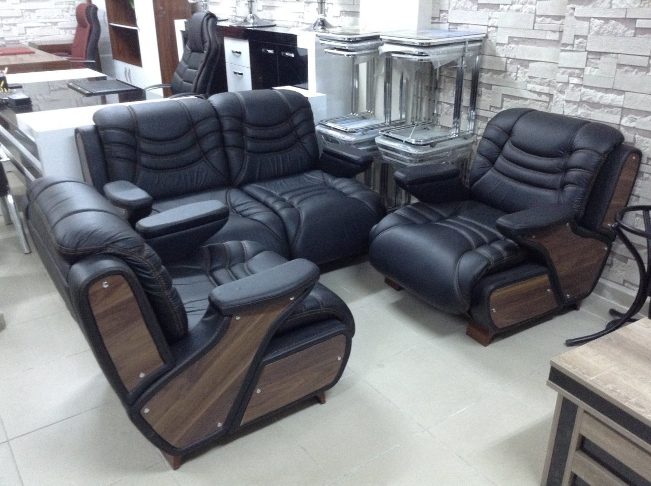 Tiger Vip Yönetici Makam Oturma Grubu 2-1-1 Koltuk Takımı