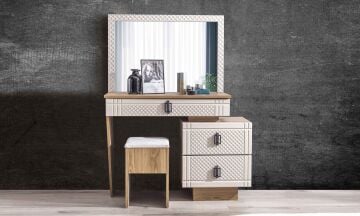 Luna Modern Bazalı Yatak Odası Takımı