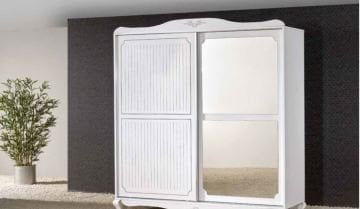 FL Pera Modern Country Sürgülü Dolap 180 CM