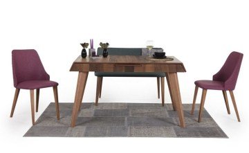 2065 Petra Bank Benç Masa Sandalye Takımı