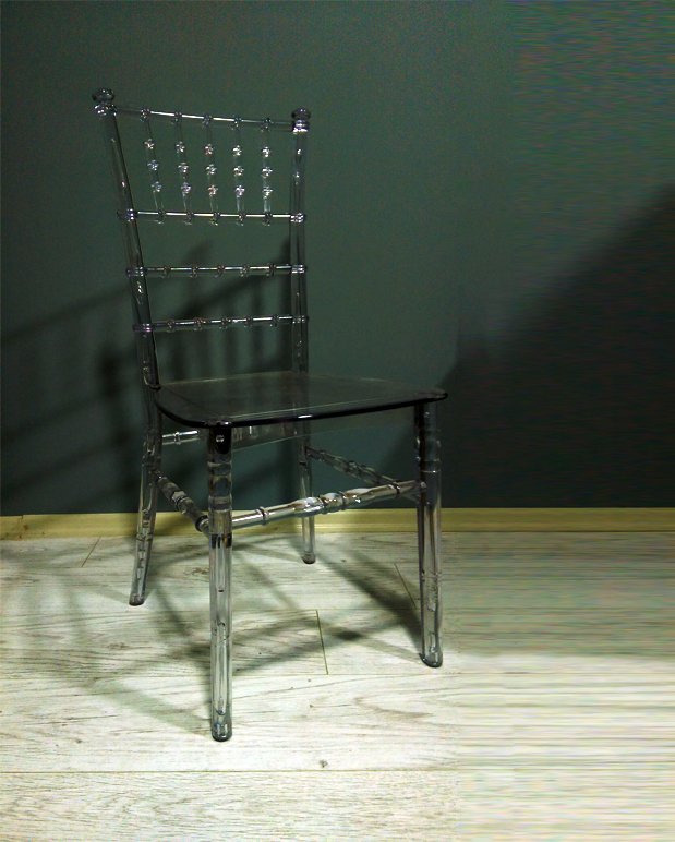 SF Tiffany Salon Mutfak Şeffaf Organizasyon Davet Sandalyesi