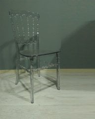 SF Napolyon Salon Mutfak Şeffaf Organizasyon Davet Sandalyesi