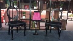 SF Madalyon Salon Mutfak Ahşap Organizasyon Davet Sandalyesi