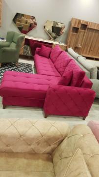 Özgür Chester Köşe Koltuk Kanepe Oturma Odası Takımı SR