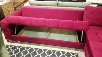 Özgür Chester Köşe Koltuk Kanepe Oturma Odası Takımı SR