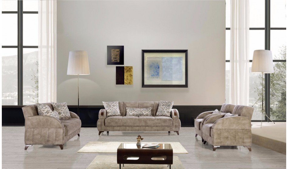 WN Diva Modern Salon Oturma Odası Koltuk Takımı 3+3+1+1