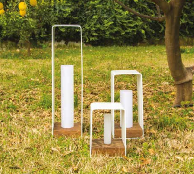 Düz Küçük Bahçe Feneri (Mumsuz)