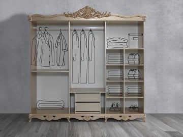 Mira MDF Avangart Yatak Odası Takımı Benç Hediyeli Ds