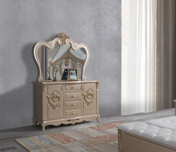 Mira MDF Avangart Yatak Odası Takımı Benç Hediyeli Ds