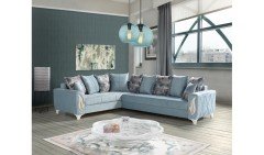 WN Nisan Modern Salon Oturma Odası Köşe Koltuk Takımı