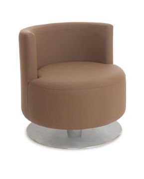 Senke Modern Yuvarlak Tekli Koltuk