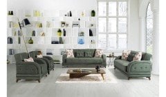 WN Asya Modern Salon Oturma Odası Koltuk Takımı 3+3+1+1