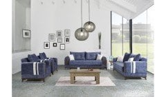 WN Okyanus Modern Salon Oturma Odası Koltuk Takımı 3+3+1+1