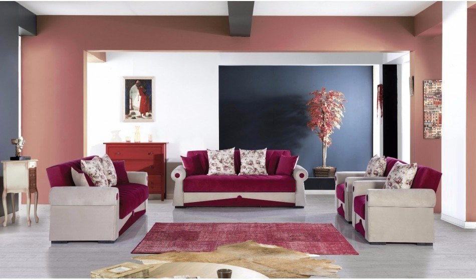 WN Sidney Modern Salon Oturma Odası Koltuk Takımı 3+3+1+1