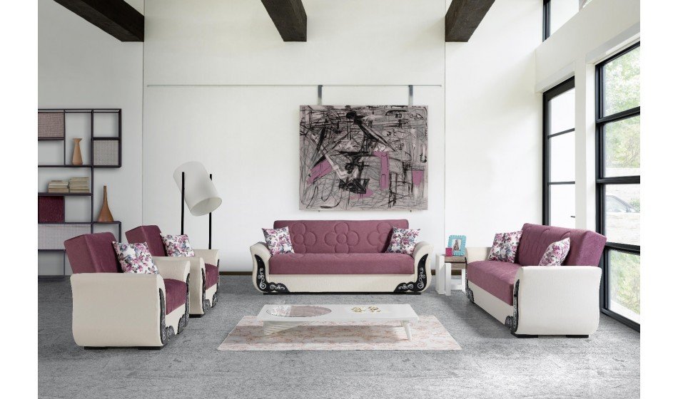 WN Ece Modern Salon Oturma Odası Koltuk Takımı 3+3+1+1