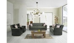 WN Milan Modern Salon Oturma Odası Koltuk Takımı 3+3+1+1