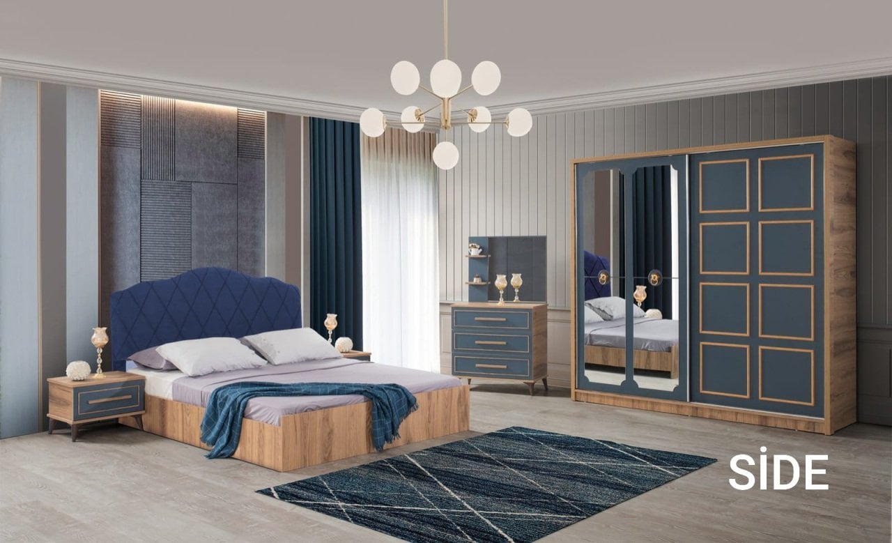 VZ Side Yatak Odası Takımı Yatak Dahil