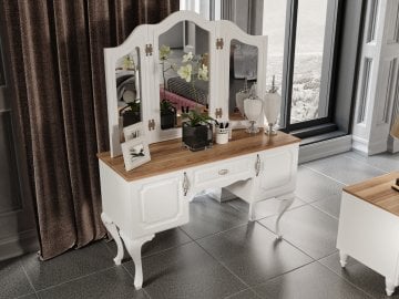 Sarmaşık Deluxe Mdf Country Yatak Odası Takımı Ss