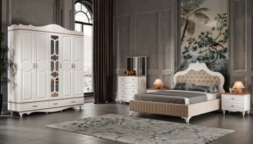 Rüzgar Mdf Country Yatak Odası Takımı Ss