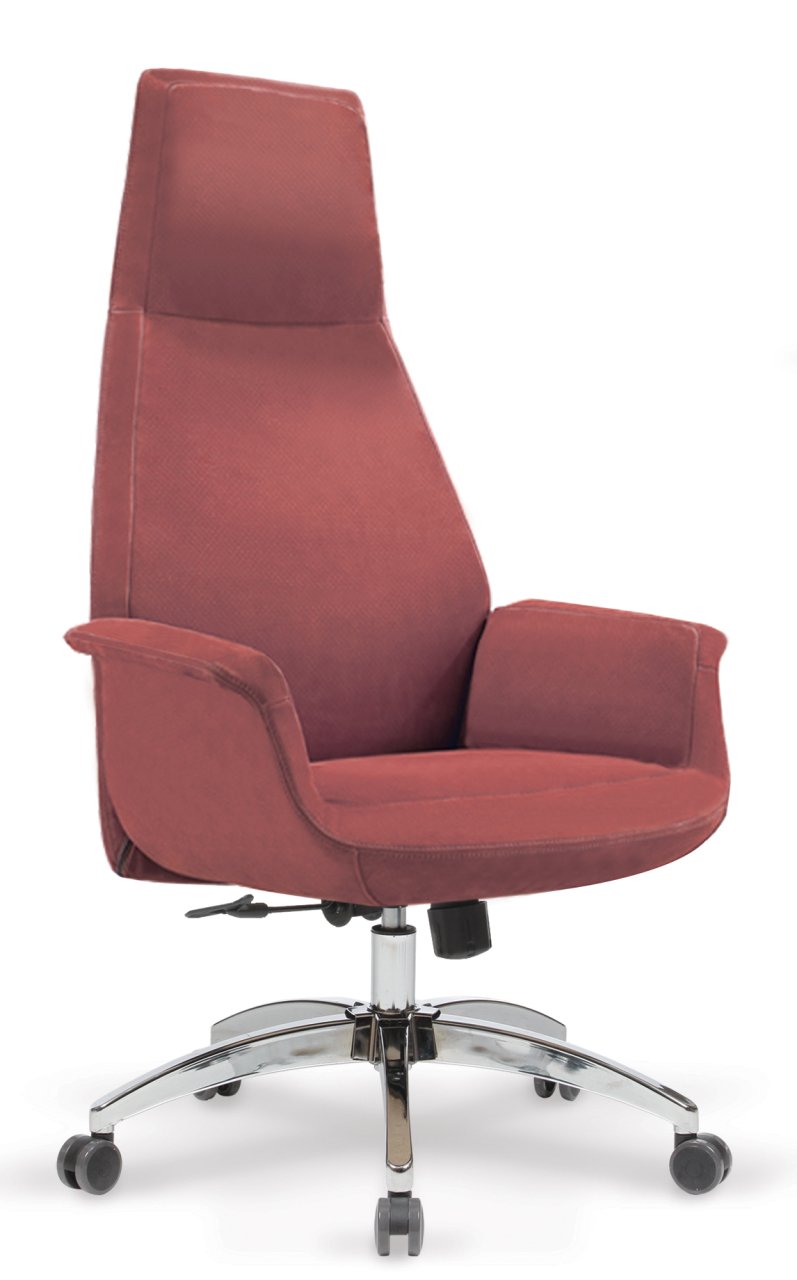 Freza Müdür Koltuğu Çift Kollu Kuyruklu Tilt Mkz. Krom Yıldız Ayaklı