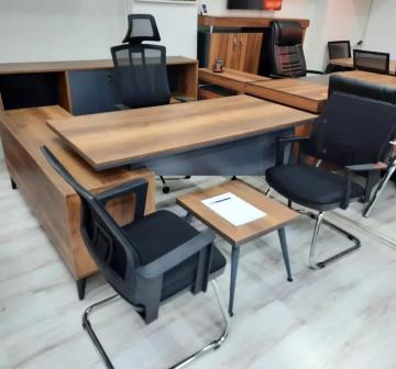 Lina Ofis Büro Yönetici Koltuklu Masa Makam Takımı