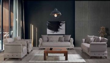 WN Fulya Modern Salon Oturma Odası Koltuk Takımı 3+3+1+1