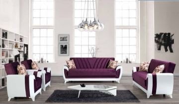 WN Defne Modern Salon Oturma Odası Koltuk Takımı 3+3+1+1