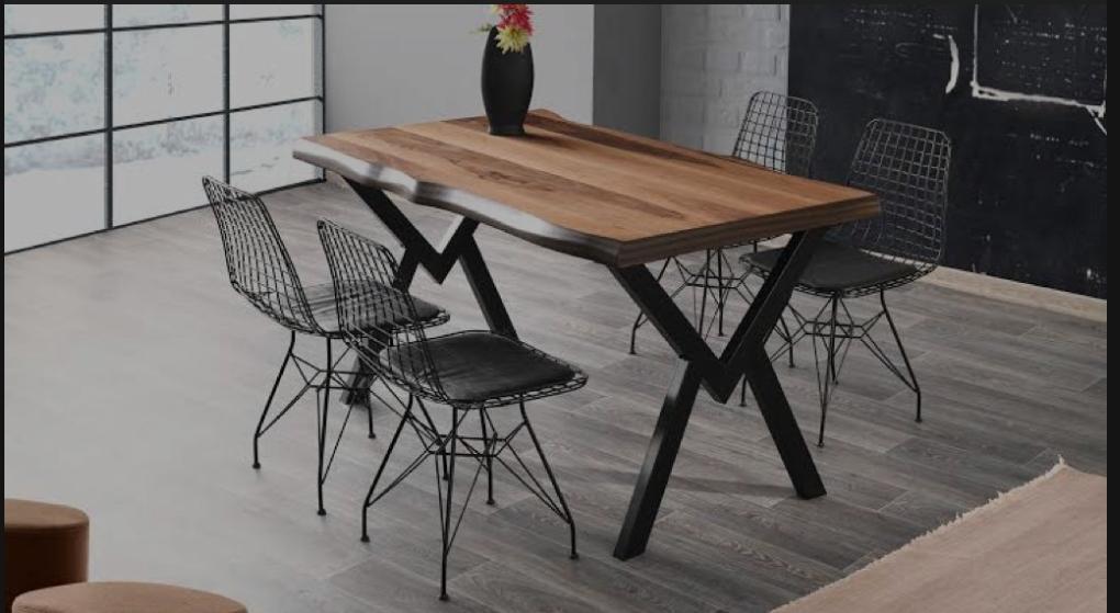 Tel  Sandalye Masa Takımı