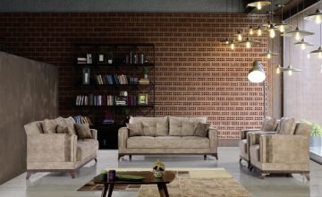 WN Madrid Modern Salon Oturma Odası Koltuk Takımı 3+3+1+1