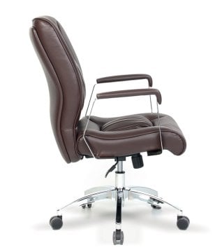 Mask Şef Koltuğu Çift Kollu Kuyruklu Tilt Mkz. Krom Yıldız Ayaklı